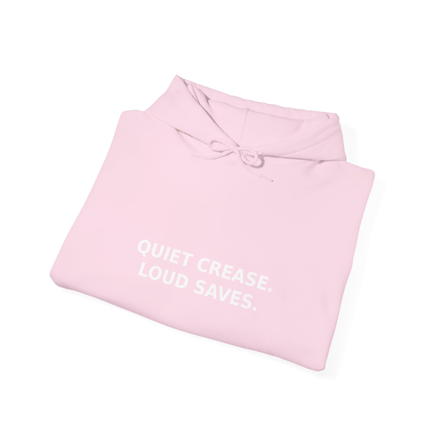 Quiet Crease. Loud Saves. Hoodie – Funny Insurance Agent Hoodie