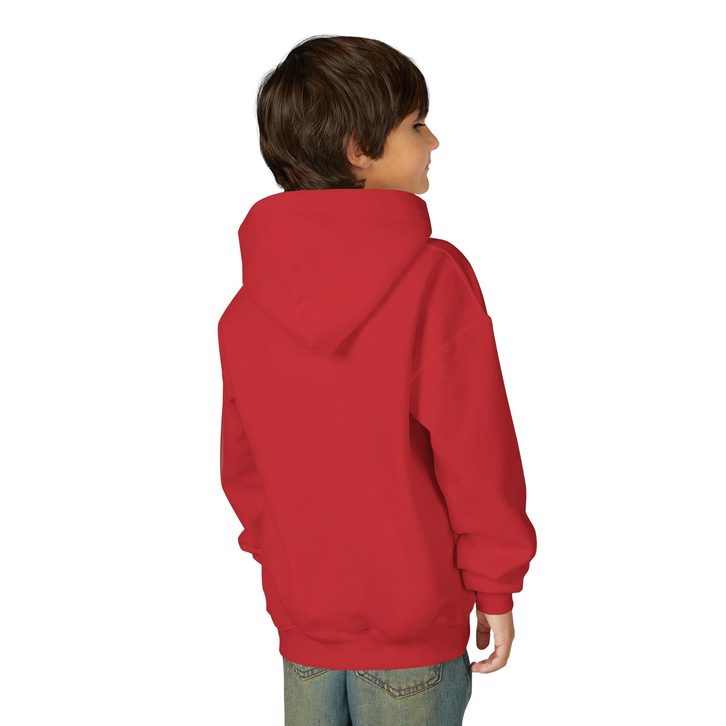 Brick Wall Youth Hoodie — Vintage Skate Graphic Pullover for Kids