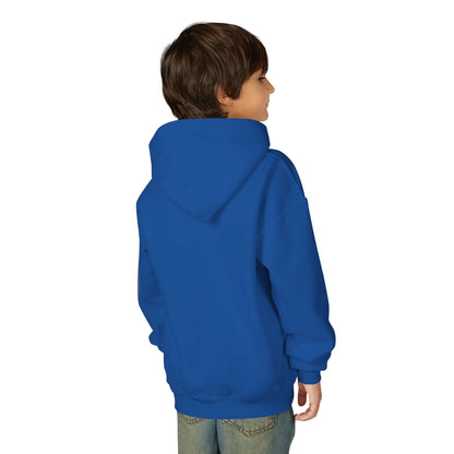 Brick Wall Youth Hoodie — Vintage Skate Graphic Pullover for Kids