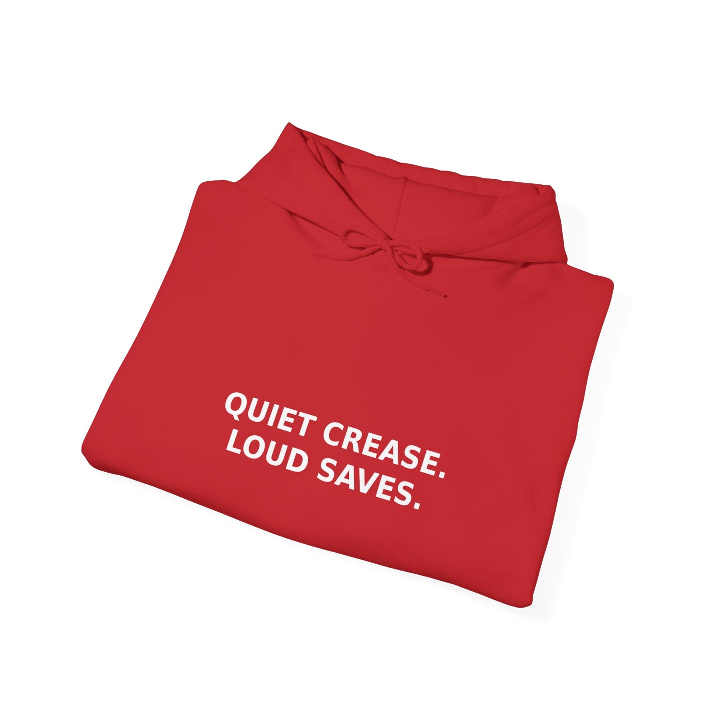 Quiet Crease. Loud Saves. Hoodie – Funny Insurance Agent Hoodie